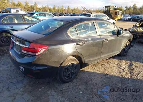 2013 Honda Civic Lx из США, поврежденный, VIN 2HGFB2F5XDH527579